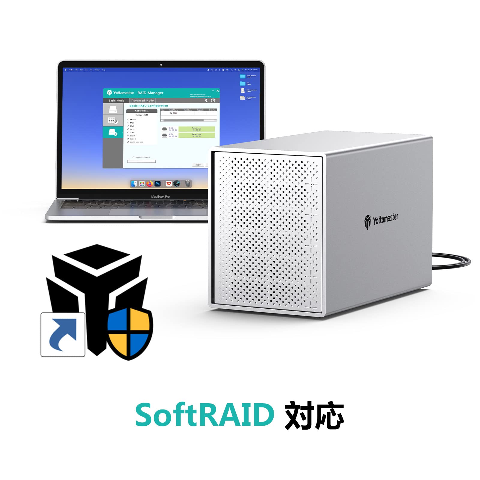 Amazon.co.jp: [RAID機能]Yottamaster (5Bay) HDDケース 3.5インチ
